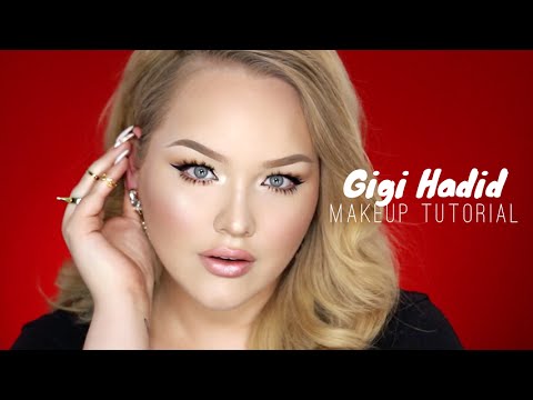 gigi hadid met gala 2015 prom makeup tutorial mac pro longwear powder light