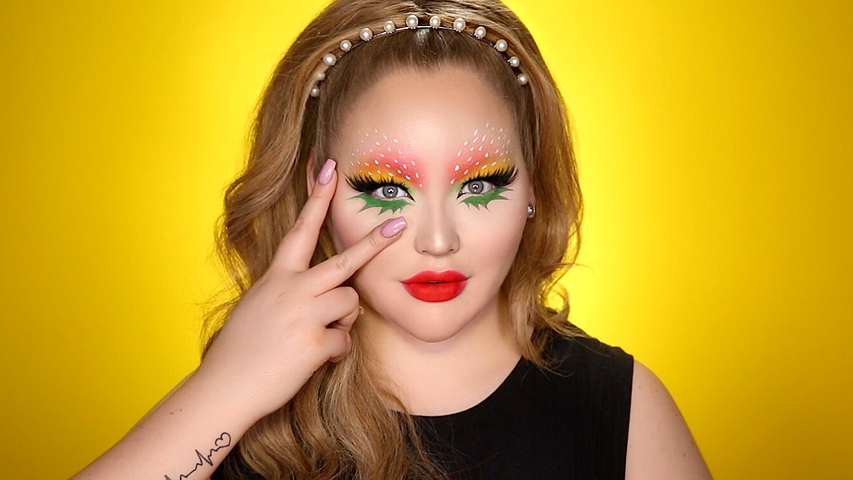 Strawberry Eye-Makeup SNAPCHAT Filter Inspired Tutorial