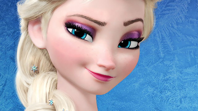 elsa princess makeup