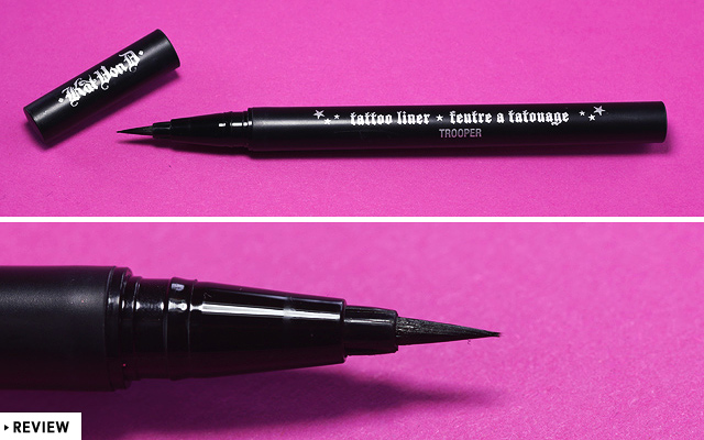 længde Litterær kunst Ønske Review: Kat von D Tattoo Liner in Trooper | NikkieTutorials