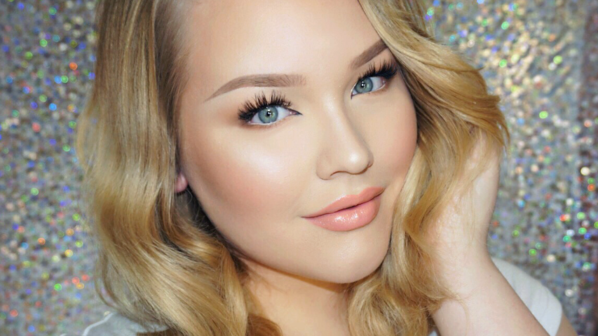 Glowy Daytime Glam Makeup Hair Tutorial Nikkietutorials 