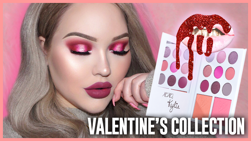 KYLIE COSMETICS Valentine's Day Collection – Review & Tutorial