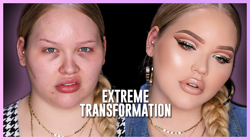 Affordable Extreme Glam Transformation Nikkietutorials Affordable Extreme Glam Transformation Nikkietutorials